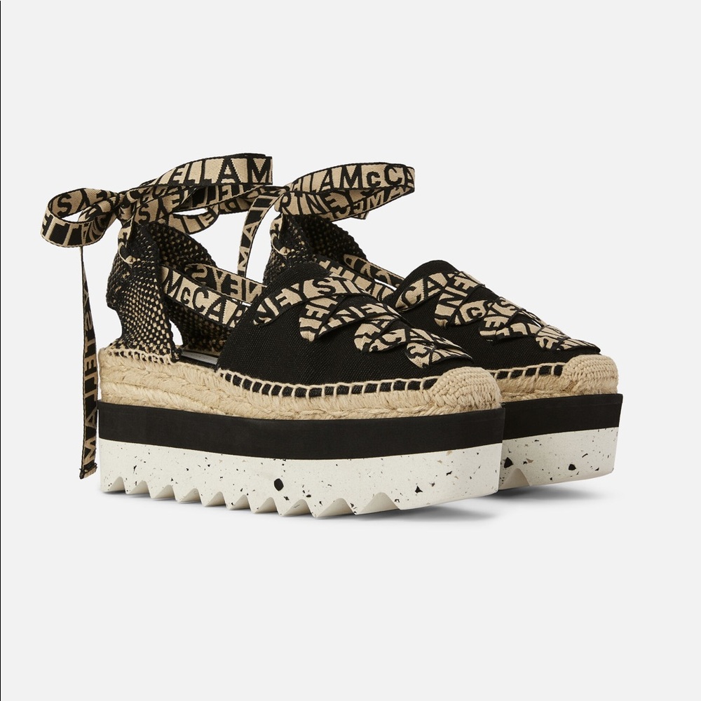 RARE FIND! Stella McCartney Gaia Platform Espadrilles